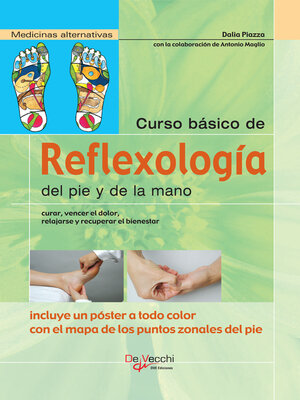 cover image of Curso básico de reflexología del pie y de la mano
